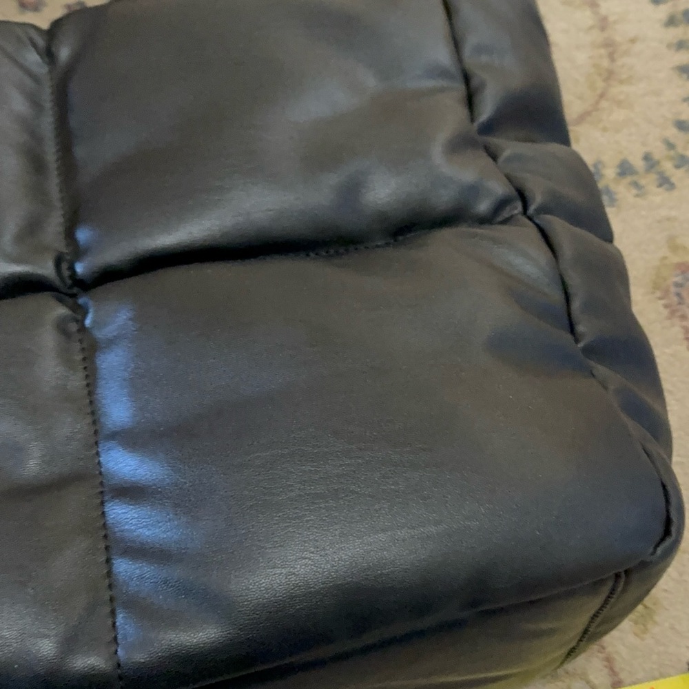 Anthropologie Black Puffer Tote Bag - Picture 9 of 9